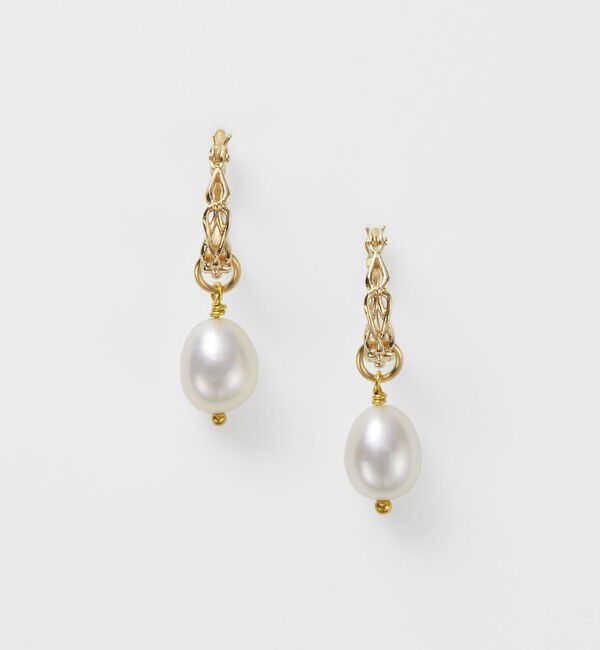 agete「《WEB限定》K10淡水パールピアスセット」|ピアス|