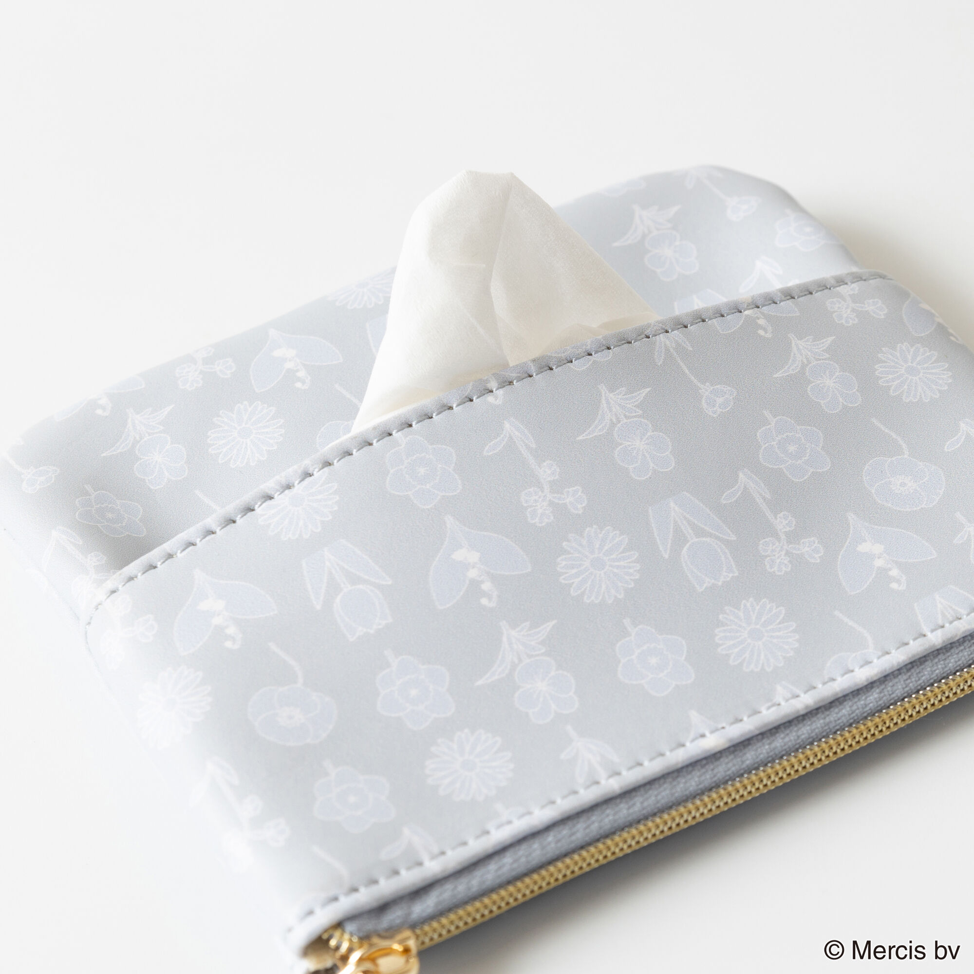  「MIFFY FLOWER APPLIQUE ティッシュポーチ」|ポーチ|