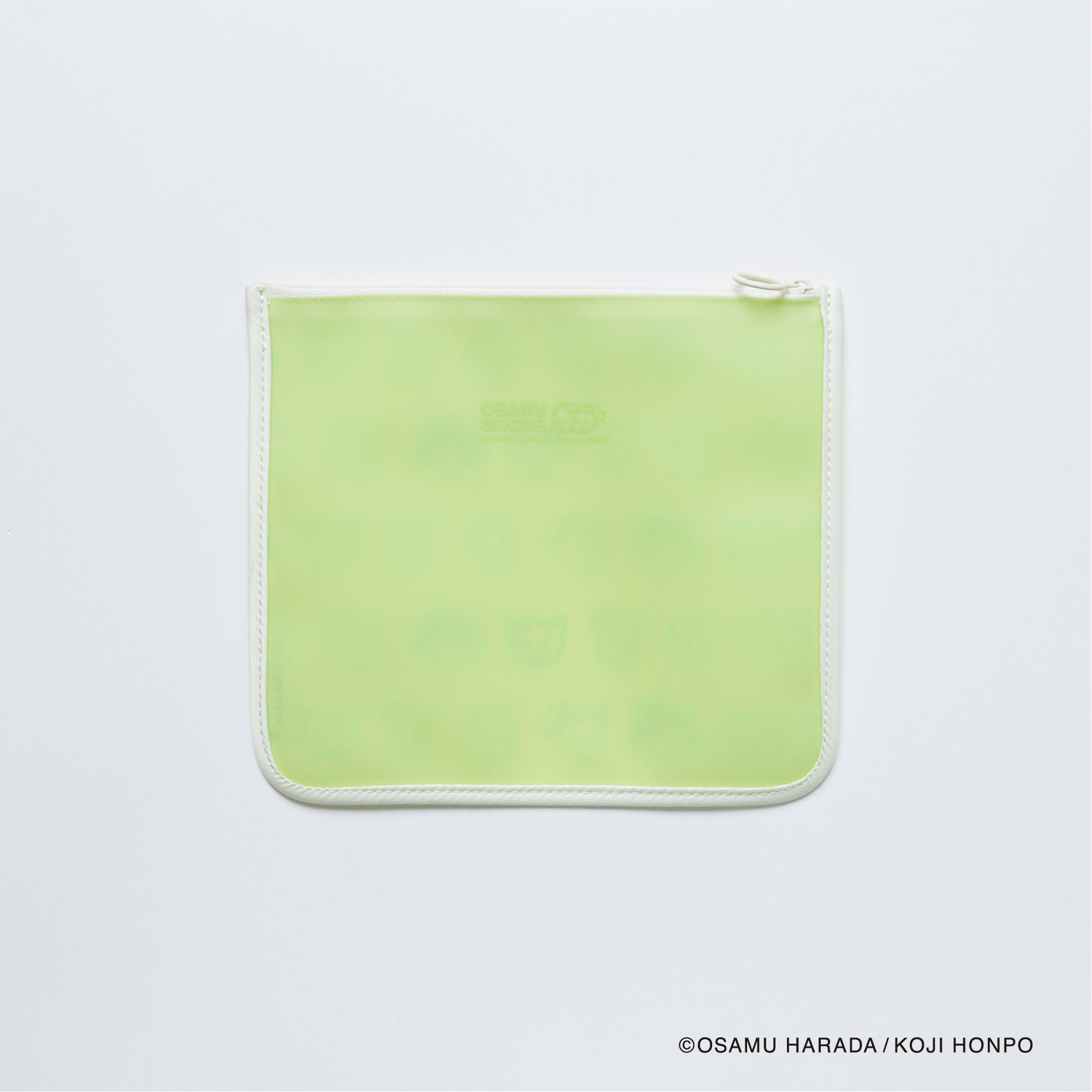  「OSAMU GOODS ネオンフラットポーチ」|ポーチ|