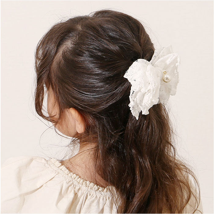 BACKYARD FAMILY「RORA ヘアゴム 通販 ローラ エステル 髪ゴム ヘアアクセサリー 髪飾り キッズ 子供 子ども」|ヘアゴム・シュシュ|
