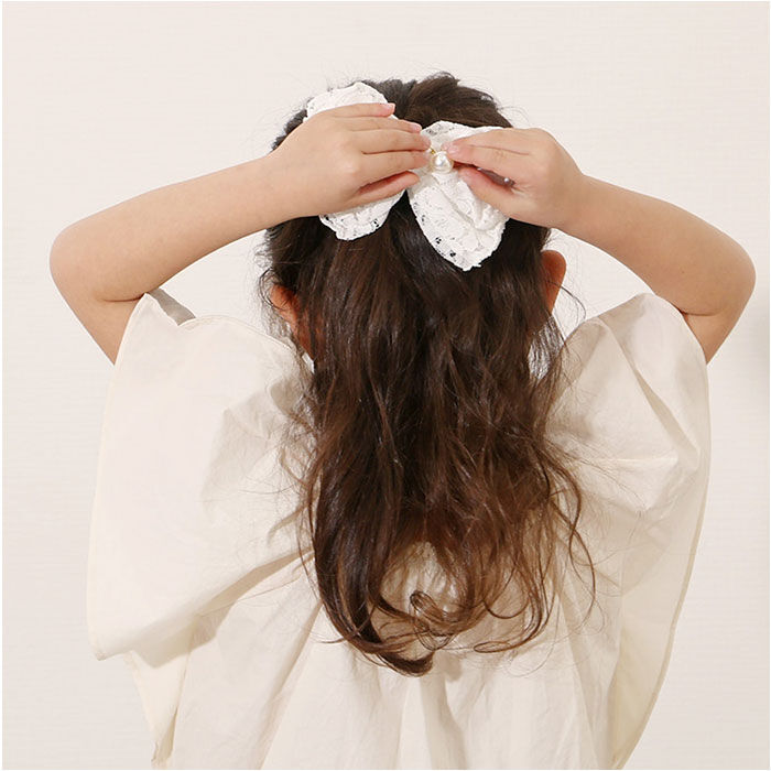 BACKYARD FAMILY「RORA ヘアゴム 通販 ローラ エステル 髪ゴム ヘアアクセサリー 髪飾り キッズ 子供 子ども」|ヘアゴム・シュシュ|