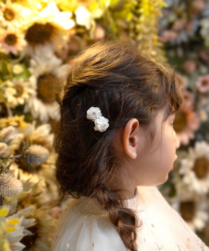 BACKYARD FAMILY「Rora ヘアクリップ キッズ 2個セット 通販 ローズメル お花 フラワー ラインストーン」|その他|