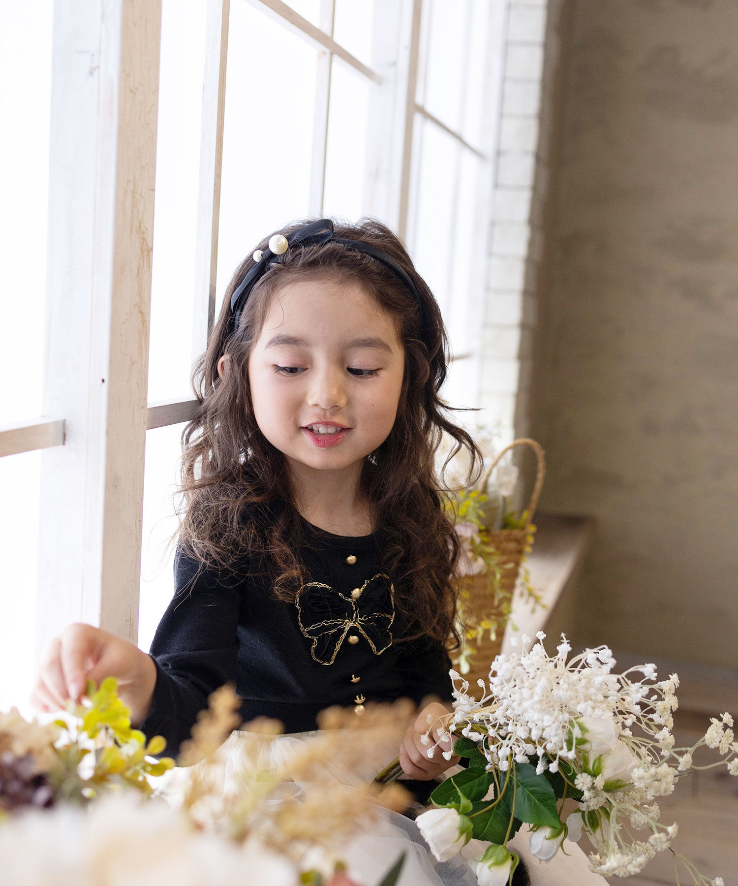 BACKYARD FAMILY「Rora カチューシャ キッズ 通販 エバー パール 髪飾り 髪留め 髪どめ ヘアアクセサリー」|その他|
