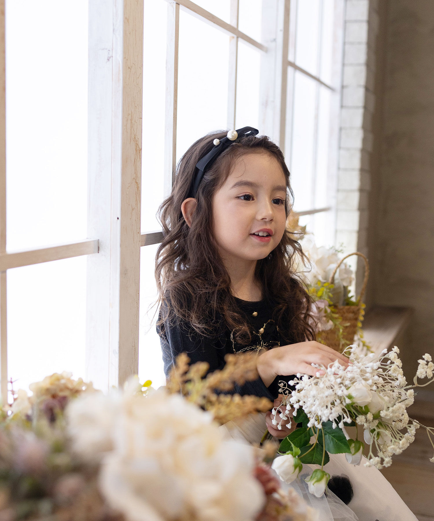 BACKYARD FAMILY「Rora カチューシャ キッズ 通販 エバー パール 髪飾り 髪留め 髪どめ ヘアアクセサリー」|その他|