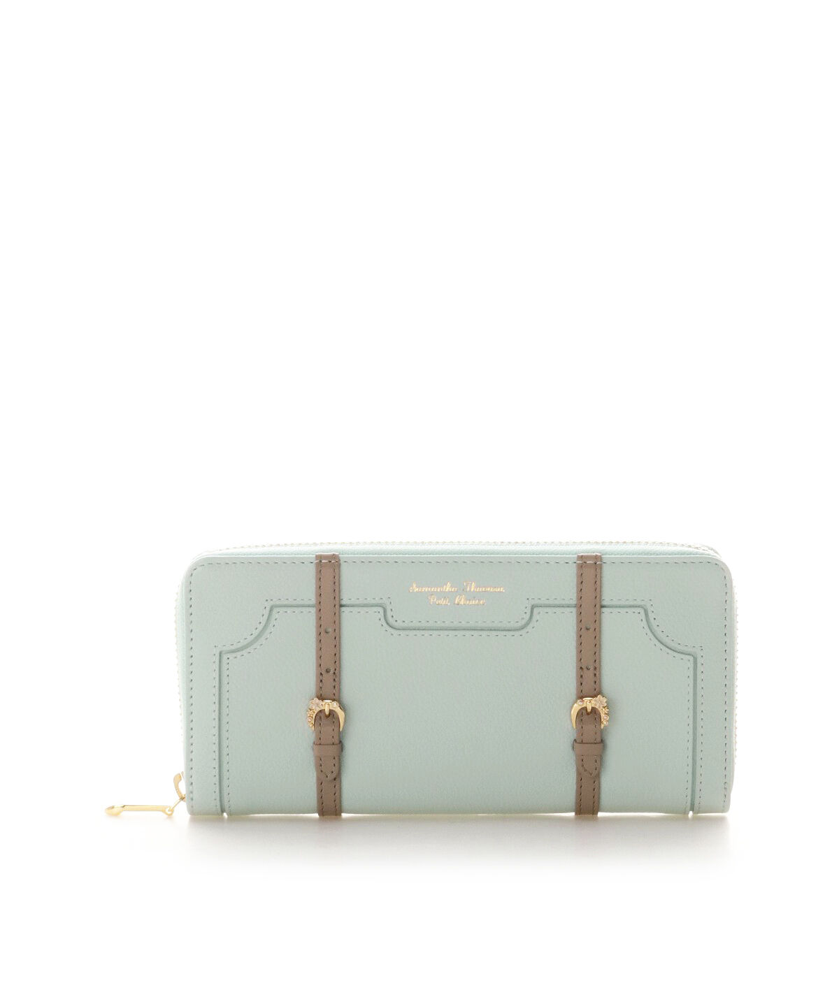 Samantha Thavasa Petit Choice「トロッターケースモチーフ 長財布」|財布|ミント