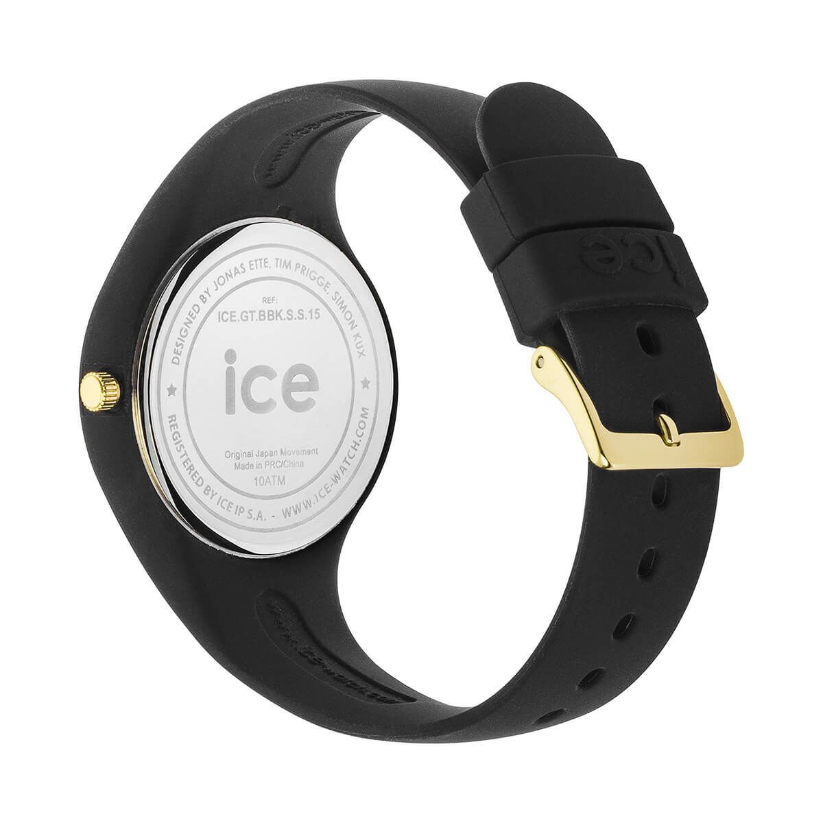 ICE-WATCH「〈ICE-WATCH(ｱｲｽｳｫｯﾁ)〉ICE glitter ﾌﾞﾗｯｸ ｽﾓｰﾙ」|腕時計|