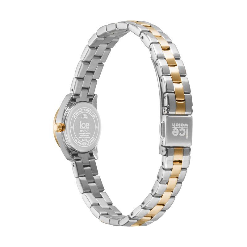 ICE-WATCH「〈ICE-WATCH(ｱｲｽｳｫｯﾁ)〉ICE mini ｼﾙﾊﾞｰｺﾞｰﾙﾄﾞ 19mm」|腕時計|