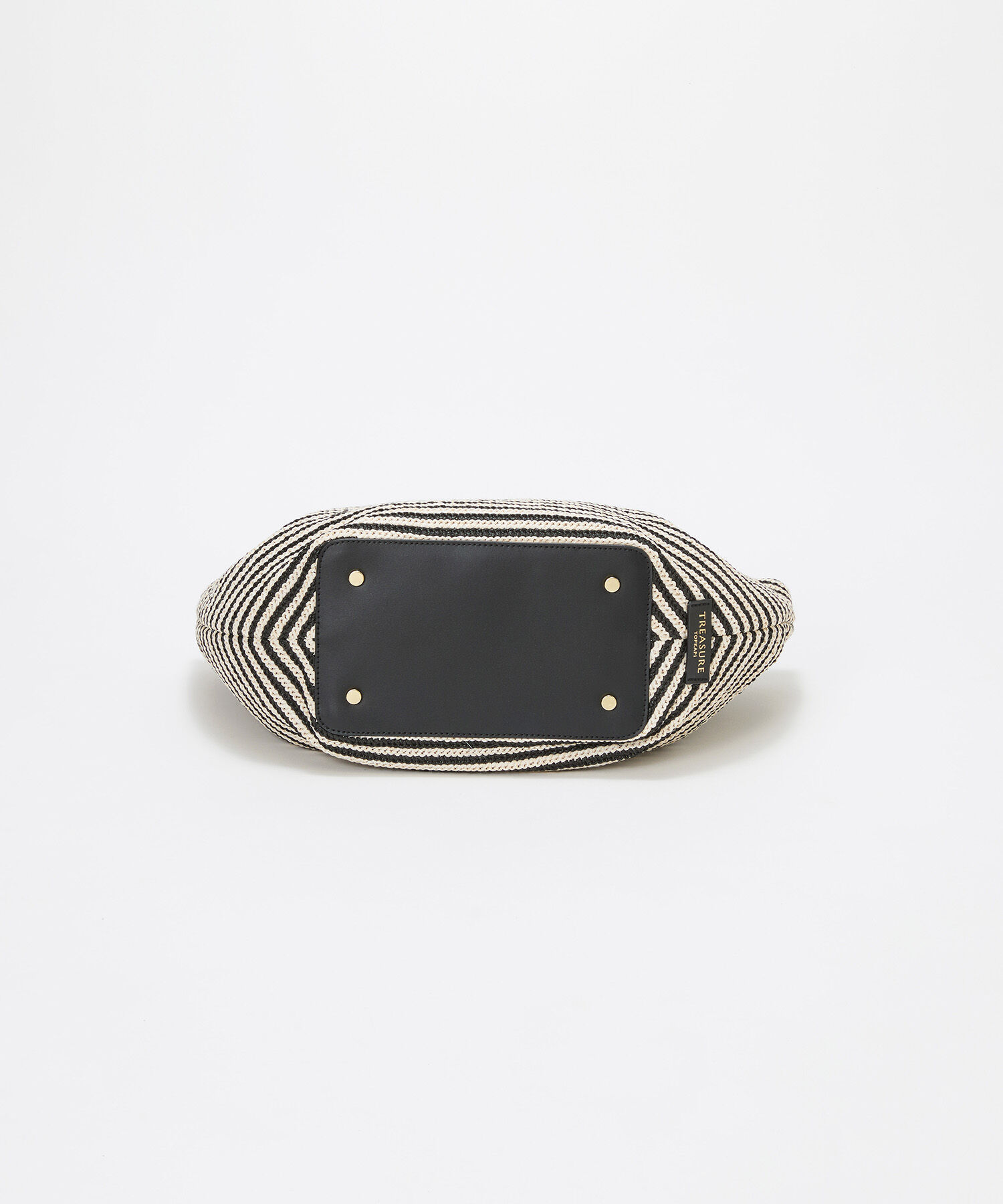 TOPKAPI TREASURE「【TREASURE TOPKAPI】ロングハンドル タック カゴバッグ」|トートバッグ|