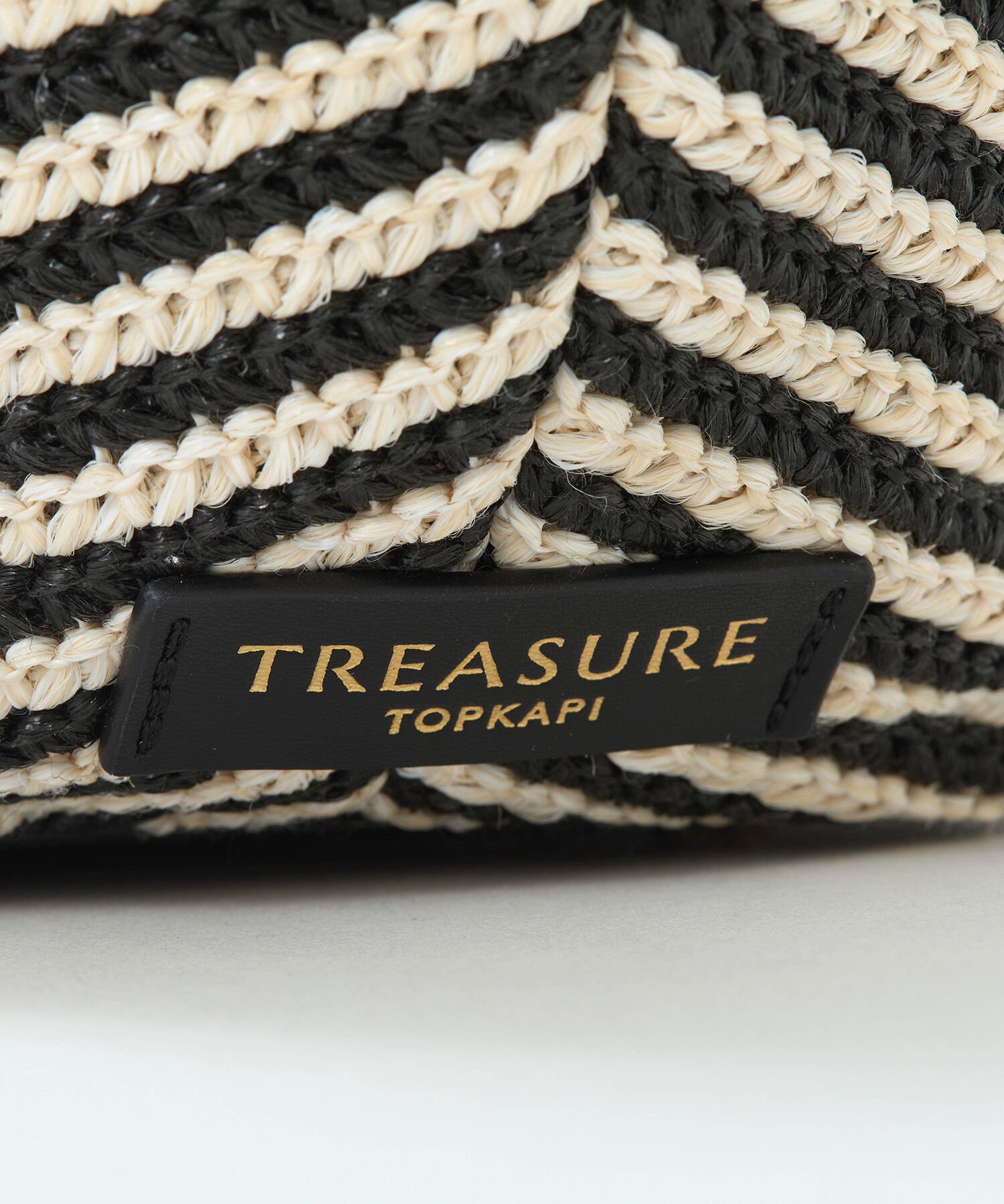 TOPKAPI TREASURE「【TREASURE TOPKAPI】ロングハンドル タック カゴバッグ」|トートバッグ|