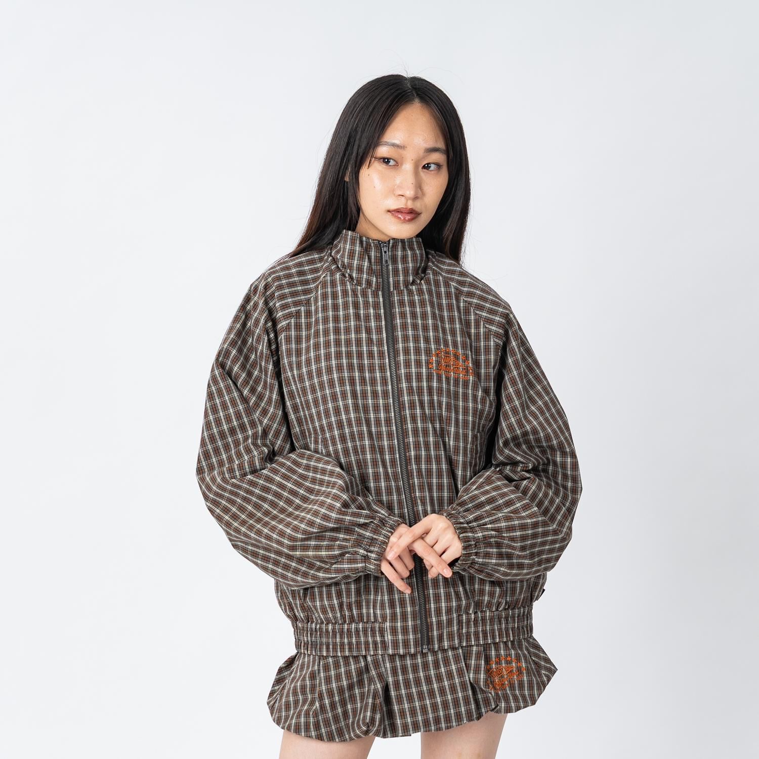 VANS「【VANSｱﾊﾟﾚﾙ(WJ)】W CHECK ZIP BLOUSON」|ポロシャツ|