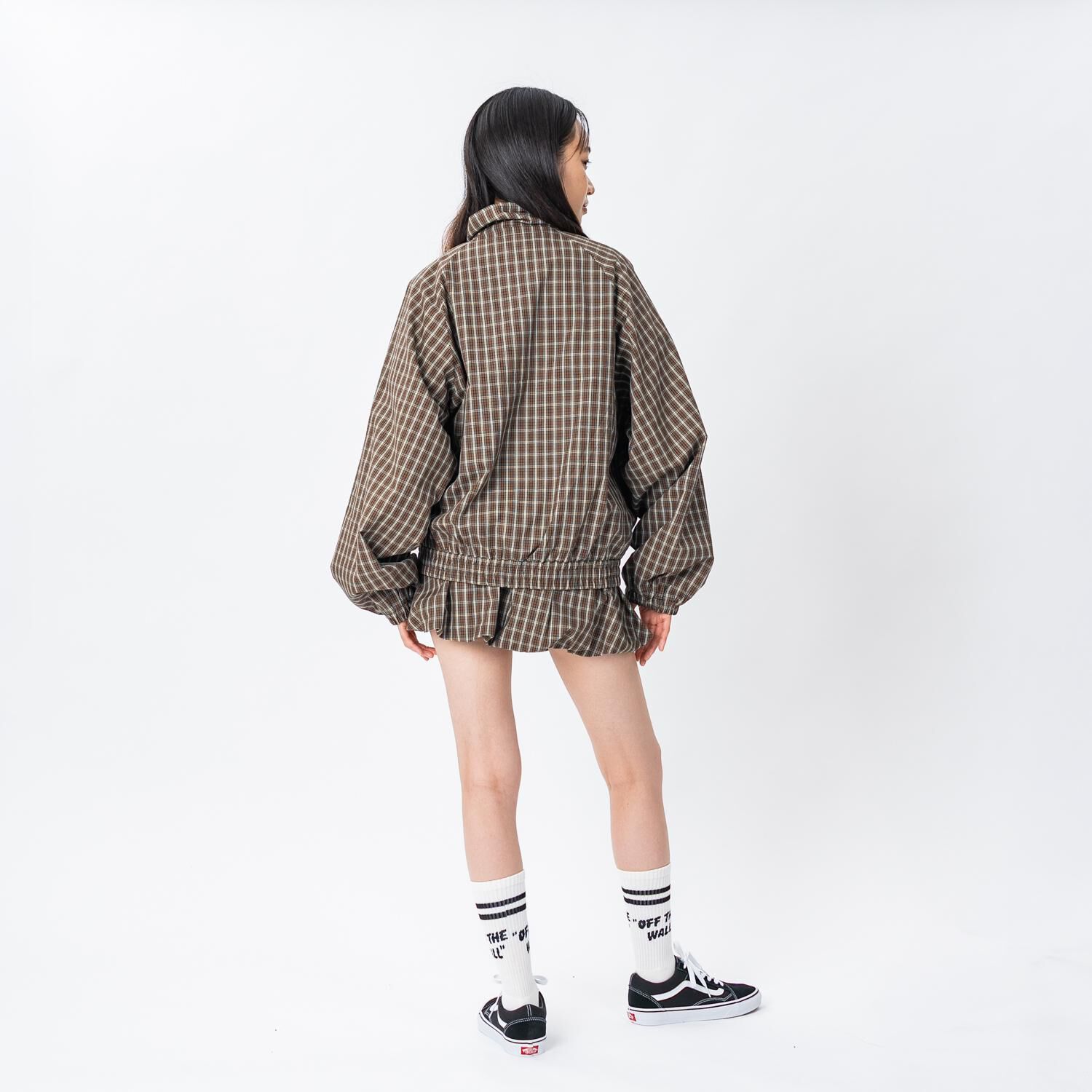 VANS「【VANSｱﾊﾟﾚﾙ(WJ)】W CHECK ZIP BLOUSON」|ポロシャツ|