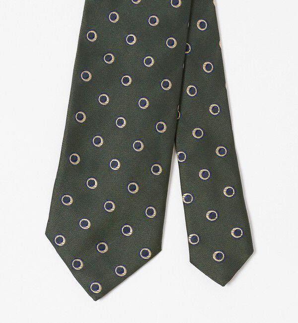 UNITED ARROWS「＜ARCURI＞サークル ジャガード ネクタイ」|ネクタイ・蝶ネクタイ|