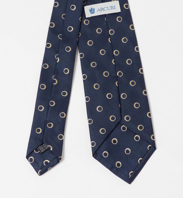 UNITED ARROWS「＜ARCURI＞サークル ジャガード ネクタイ」|ネクタイ・蝶ネクタイ|