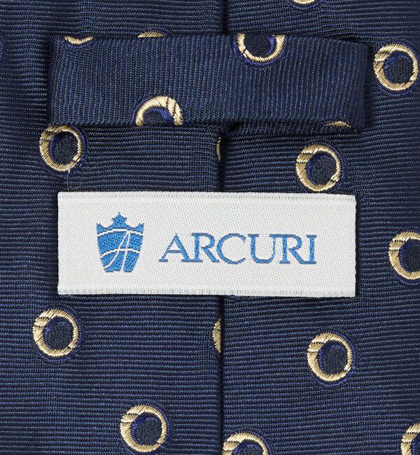 UNITED ARROWS「＜ARCURI＞サークル ジャガード ネクタイ」|ネクタイ・蝶ネクタイ|