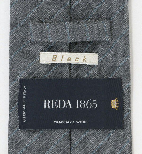 UNITED ARROWS green label relaxing「＜Bleck＞8.0cm REDA ストライプ1 ネクタイ」|ネクタイ・蝶ネクタイ|