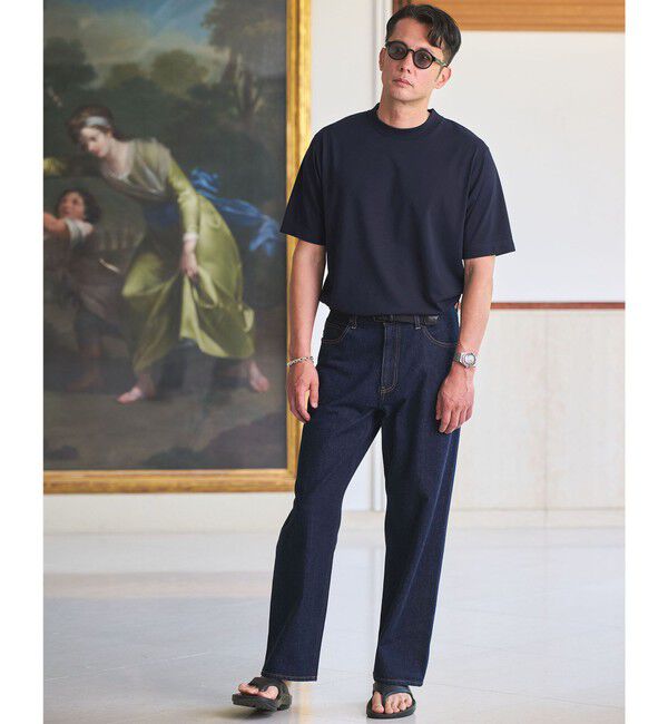 UNITED ARROWS green label relaxing「Somarti クルーネック 半袖 Tシャツ -UVカット・汗染み防止・遮熱-」|Tシャツ・カットソー|