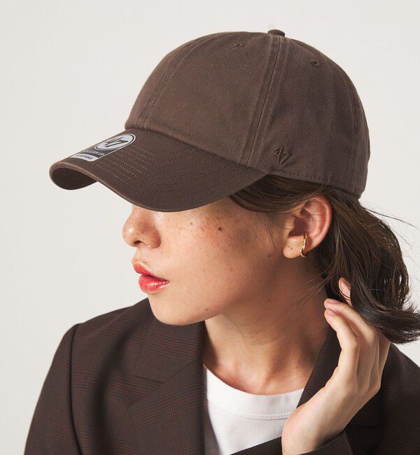 UNITED ARROWS green label relaxing「【別注】＜&rsquo;47＞CLEAN UP キャップ（無地）」|キャップ・キャスケット|