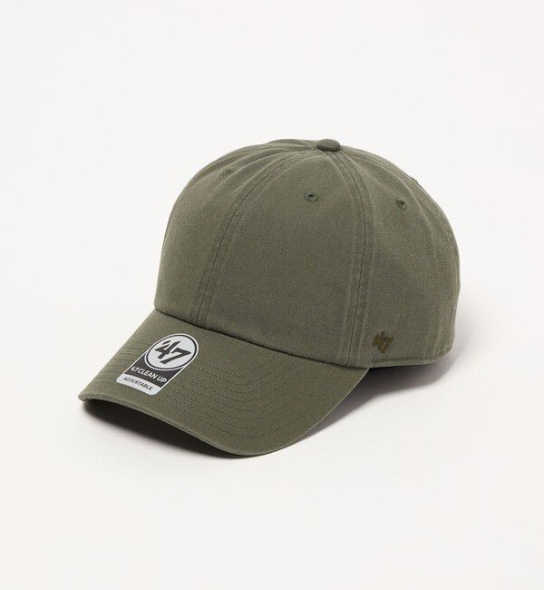 UNITED ARROWS green label relaxing「【別注】＜&rsquo;47＞CLEAN UP キャップ（無地）」|キャップ・キャスケット|