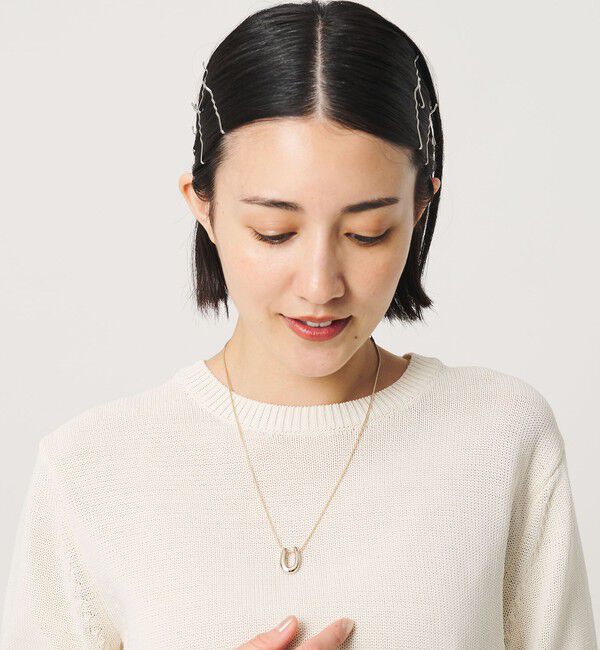 BEAUTY&YOUTH UNITED ARROWS「Uモチーフ チェーン ネックレス」|ネックレス|