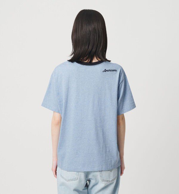 BEAUTY&YOUTH UNITED ARROWS「【WEB限定/別注】＜Americana＞リンガーTシャツ」|Tシャツ・カットソー|