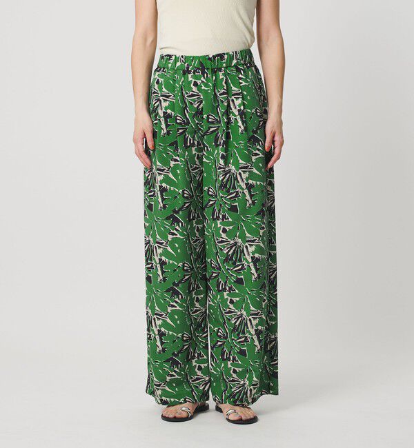 BEAUTY&YOUTH UNITED ARROWS「【WEB限定】フラワープリント イージーパンツ ウォッシャブル」|その他|