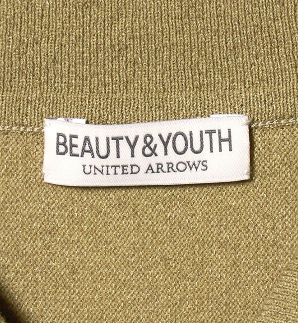 BEAUTY&YOUTH UNITED ARROWS「リネン ブリーズ ドルマン 3B ポロニット ウォッシャブル」|ニット・セーター|