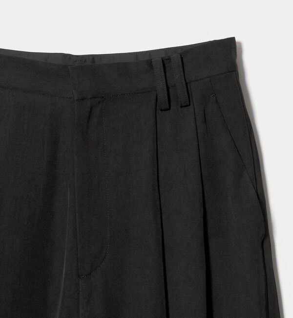 BEAUTY&YOUTH UNITED ARROWS「アセテート 2タック ワイドストレートパンツ ウォッシャブル」|その他|