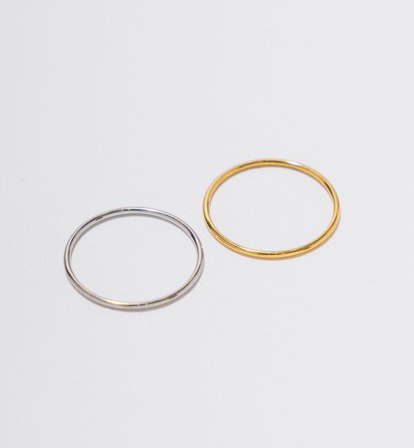 BEAUTY&YOUTH UNITED ARROWS「＜by Preek＞シンプル 3セット リング」|リング|