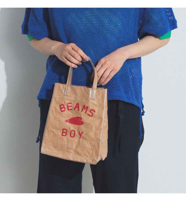 BEAMSBOY「BEAMS BOY / BBロゴ ショップバック」|トートバッグ|