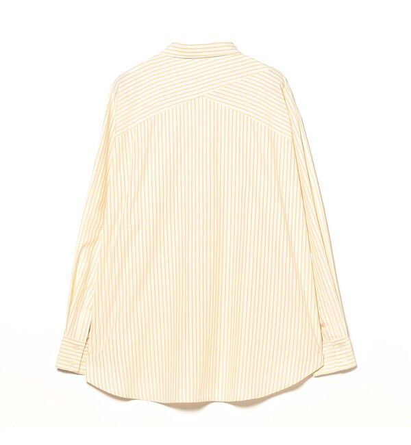 Ray BEAMS 「ストライプ ビッグ シャツ　　26SS 日除け 紫外線対策 冷房対策 レジャー アウトドア 春夏」|シャツ・ブラウス|