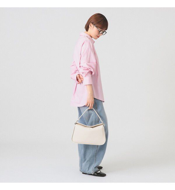 Ray BEAMS 「ストライプ ビッグ シャツ　　26SS 日除け 紫外線対策 冷房対策 レジャー アウトドア 春夏」|シャツ・ブラウス|