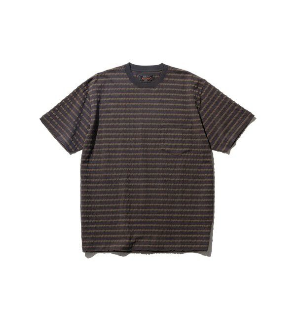 BEAMS PLUS「Pocket Tee Jacquard」|Tシャツ・カットソー|GREY