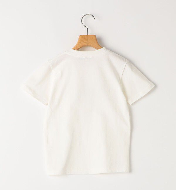 SHIPS KIDS「【WEB限定】SHIPS KIDS:100～160cm / 〈家族おそろい〉SHIPS ラウンド プリント ロゴ  Tシャツ」|Tシャツ・カットソー|