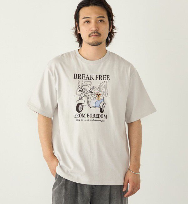 SHIPS Colors 「SHIPS Colors:パッチワーク & 刺繍 Tシャツ」|Tシャツ・カットソー|
