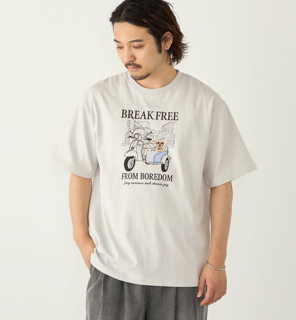 SHIPS Colors 「SHIPS Colors:パッチワーク & 刺繍 Tシャツ」|Tシャツ・カットソー|