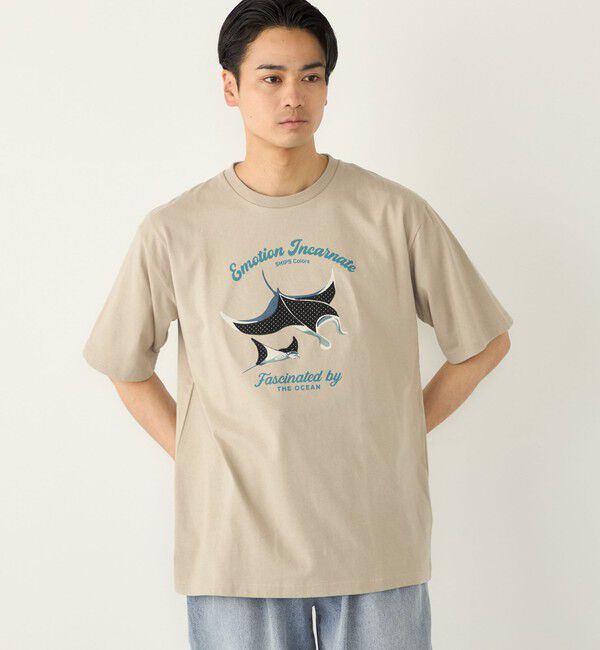 SHIPS Colors 「SHIPS Colors:パッチワーク & 刺繍 Tシャツ」|Tシャツ・カットソー|