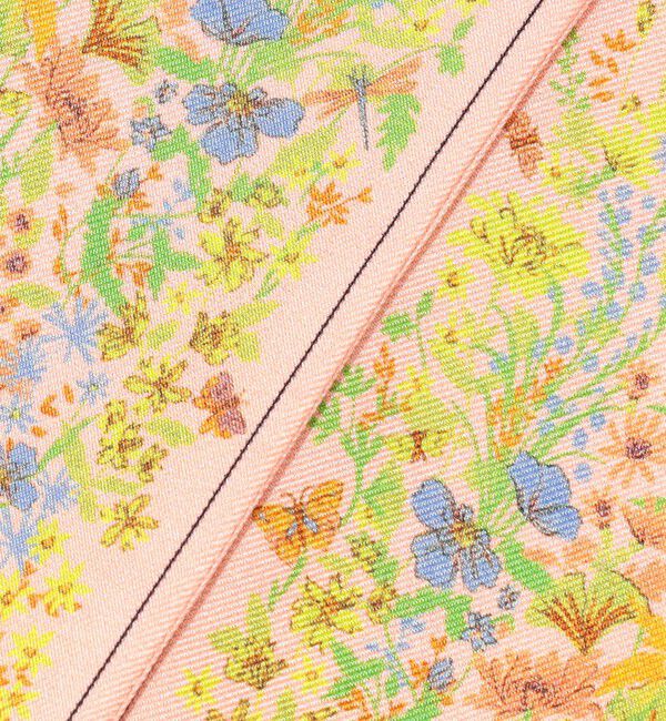 TOMORROWLAND GOODS「ATELIER TOMORROW FLOWER シルク ボウタイスカーフ」|バンダナ・スカーフ|