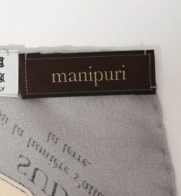 TOMORROWLAND GOODS「MANIPURI PARIS シルクスカーフ」|バンダナ・スカーフ|