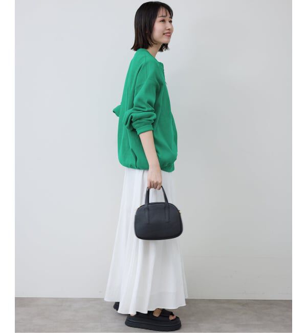 SLOBE IENA「《WEB限定/追加予約》ダブルZIP クルーネックカーディガン」|カーディガン|