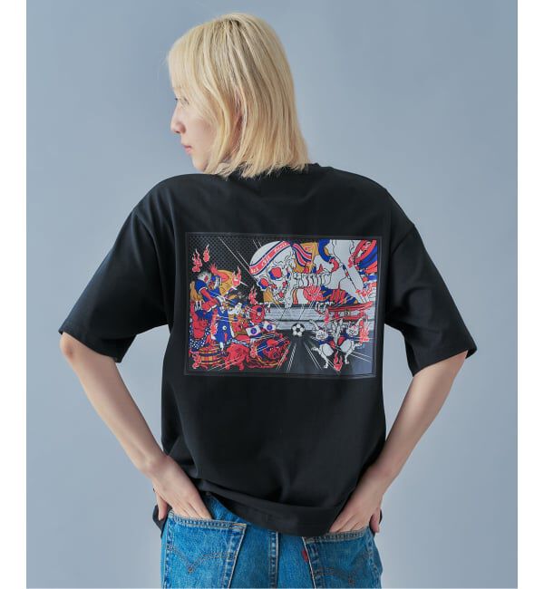 Paris Saint-Germain「【NAO YOSHIHARA ｘ PSG】 HYAKKI YAKO TEE」|Tシャツ・カットソー|