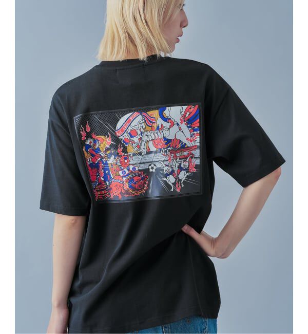 Paris Saint-Germain「【NAO YOSHIHARA ｘ PSG】 HYAKKI YAKO TEE」|Tシャツ・カットソー|
