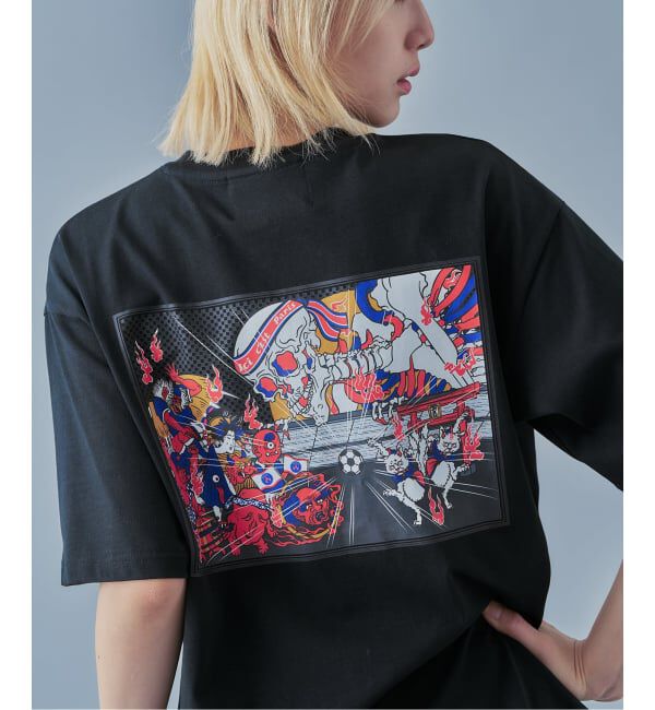Paris Saint-Germain「【NAO YOSHIHARA ｘ PSG】 HYAKKI YAKO TEE」|Tシャツ・カットソー|