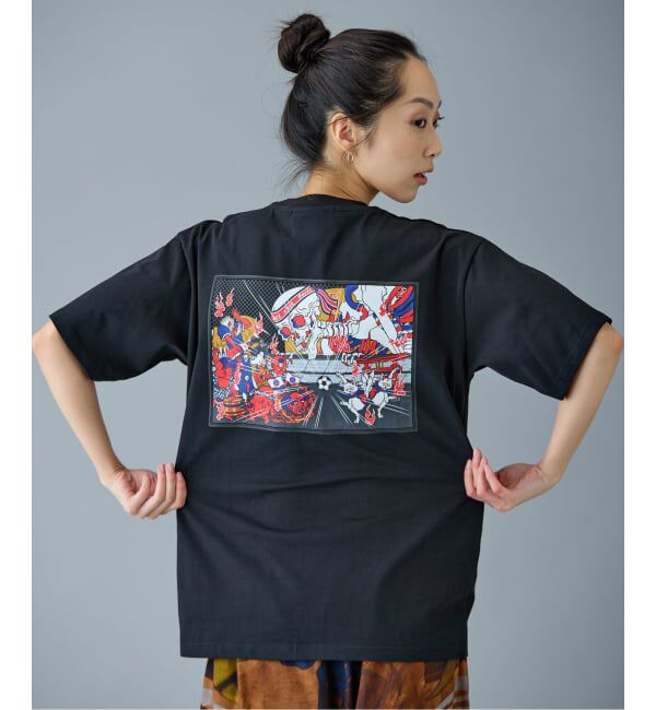 Paris Saint-Germain「【NAO YOSHIHARA ｘ PSG】 HYAKKI YAKO TEE」|Tシャツ・カットソー|