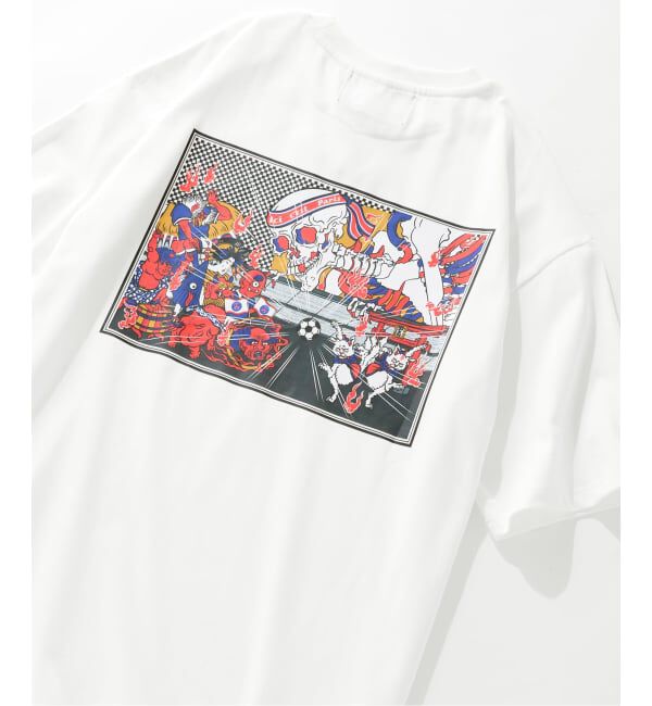 Paris Saint-Germain「【NAO YOSHIHARA ｘ PSG】 HYAKKI YAKO TEE」|Tシャツ・カットソー|