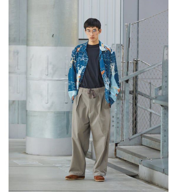 JOURNAL STANDARD「COOL DOTS / クール ドッツ ピグメント オーバー パンツ」|スラックス|