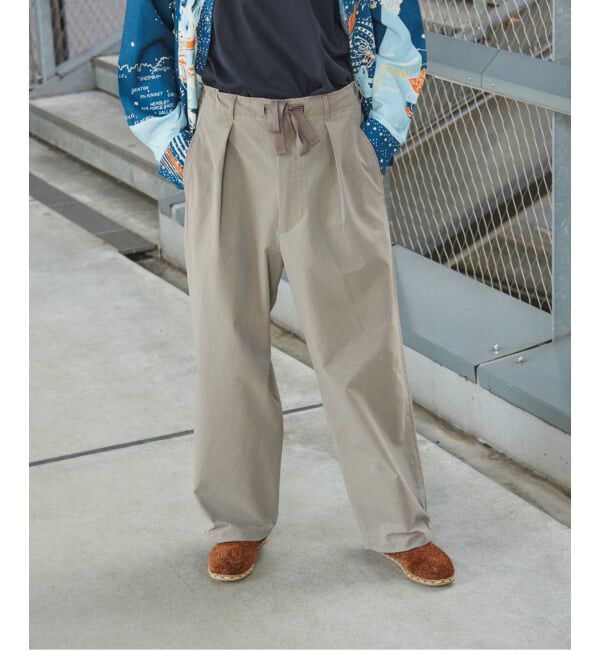 JOURNAL STANDARD「COOL DOTS / クール ドッツ ピグメント オーバー パンツ」|スラックス|