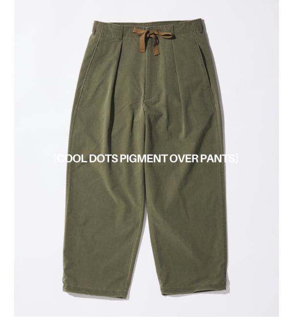 JOURNAL STANDARD「COOL DOTS / クール ドッツ ピグメント オーバー パンツ」|スラックス|