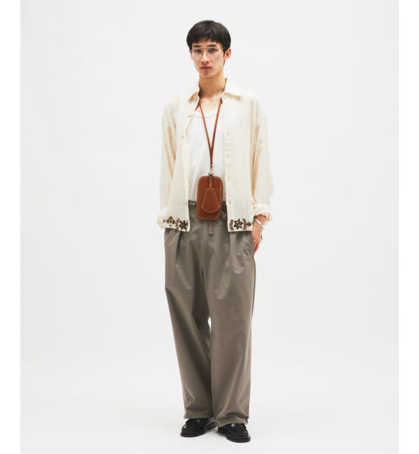 JOURNAL STANDARD「COOL DOTS / クール ドッツ ピグメント オーバー パンツ」|スラックス|