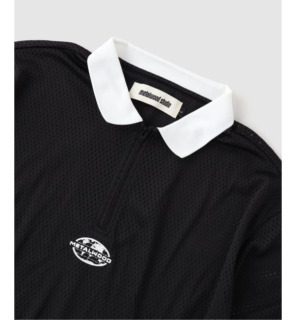 JOURNAL STANDARD「METALWOOD / メタルウッド QUARTER ZIP JERSEY ポロシャツ」|ポロシャツ|