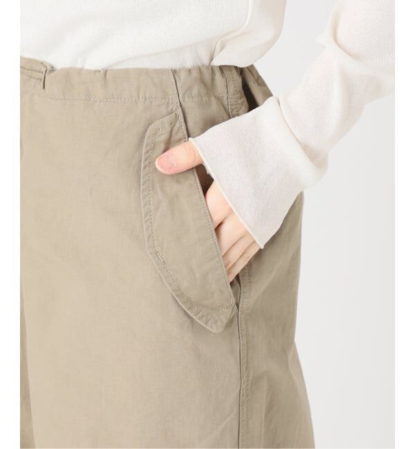 FRAMeWORK「TOP KHAKI/トップカーキ  パラシュートパンツ」|カーゴ|